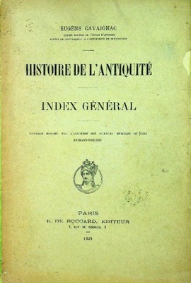 Histoire de l antiquite 1920 r.