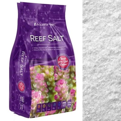AQUAFOREST Reef Salt 7,5kg akwarystyczna sól