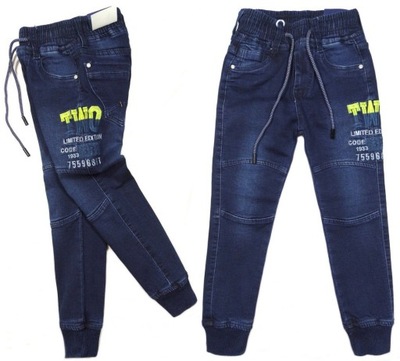 JOGGERY miękki jeans 526 LIMITED 116 jak dresy