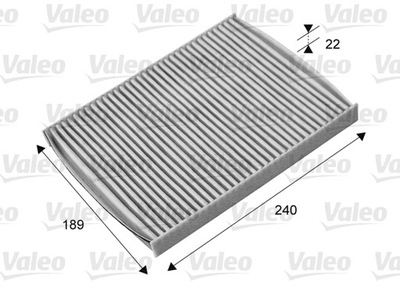 FILTRO DE CABINA CONTAMINACIÓN VALEO PROTECT VALEO 715661  