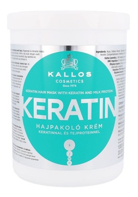 Kallos Cosmetics Keratin Maska do włosów 1000 ml