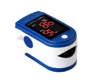 Pulsoksymetr Oximeter Tętno Pulsometr Napalcowy