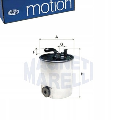 Фільтр пального m.marelli do renault koleos i 2.0 dci фото №1