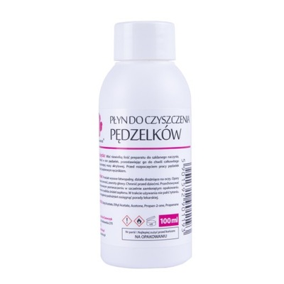 PŁYN DO CZYSZCZENIA MYCIA PĘDZELKÓW 100 ML