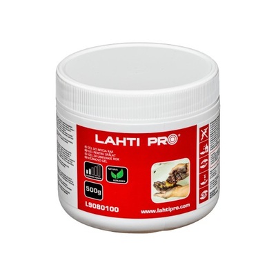 LAHTI PRO GEL PARA MYCIA RAK PASTA BHP PROTEXA ECO PLUS P150 0,5KG L9080100  