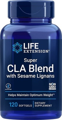 LIFE EXTENSION Super CLA Blend with Sesame Lignans (120 kaps.)