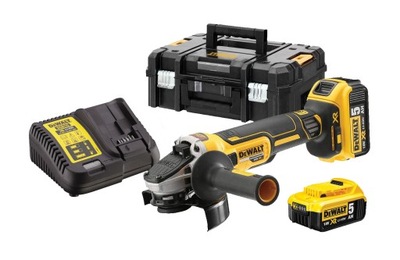 DCG405P2 Szlifierka kątowa 18V DEWALT w komplecie ładowarka i 2 x aku 5.0Ah