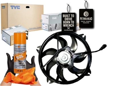 Вентилятор радиатора citroen berlingo berlingo mul #petrolhead pro+ kit4 фото №1