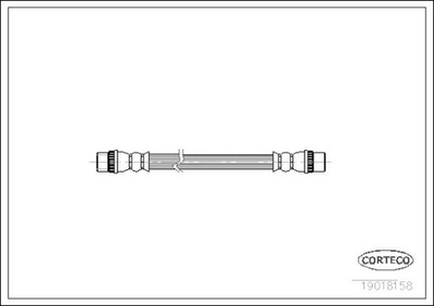 CABLE DE FRENADO FLEXIBLES RENAULT CLIO 3 05- PARTE TRASERA  