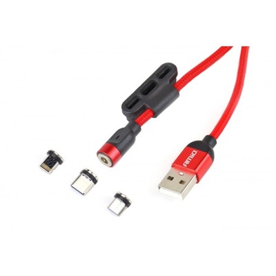 KABEL LIGHTING USB-C MICRO USB MAGNETYCZNE 100CM