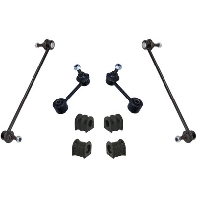 З'єднувачі + гумки перед + задня opel movano b renault master iii 2010- фото №1