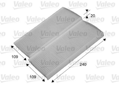 VALEO 715649 FILTER CABIN  