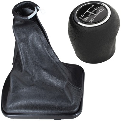 Ручка переключения передач рычаг + чехол do fiat grande punto evo punto фото №1