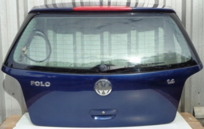 Vw polo iv 9n 02 r кришка багажника задня багажника kpl фото №1