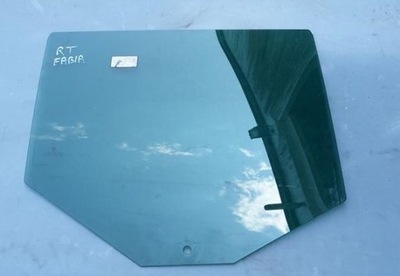 Стекло дверь правый задняя skoda fabia фото №1