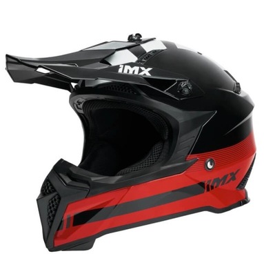 IMX FMX-02 offroadowy kask motocyklowy czarno czer