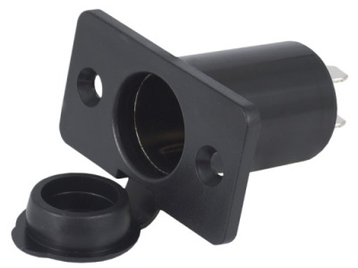 Роз'єм електричний do надбудова з заглушка 12v 10a фото №1