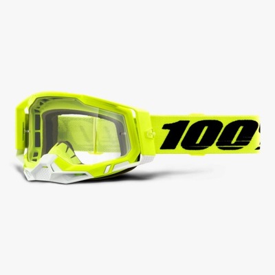 Gogle 100% RACECRAFT 2 YELLOW