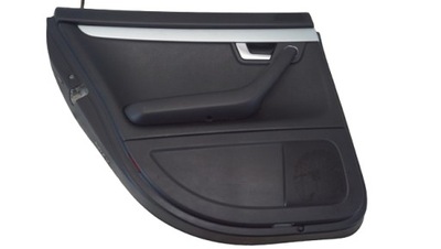 Обшивка дверь левый задняя audi a4 b7 фото №1