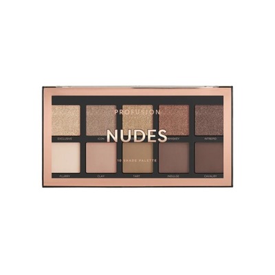 PROFUSION Nudes Eyeshadow Palette paleta 10 cieni