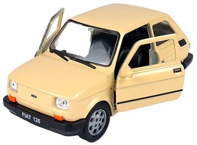 WELLY MODEL METALOWY FIAT 126 MALUCH PRL 1:34