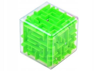 Kostka 3D labirynt gra zręcznościowa logiczna