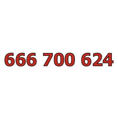 666 700 624 Starter ZŁOTY ŁATWY NUMER