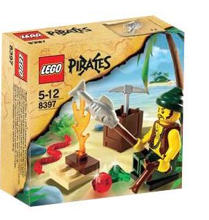 LEGO Pirates 8397 Pirat zestaw przetrwania piraci