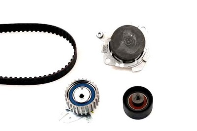 Hepu pk10870 насос водяна + набір ремінь розподільного валу фото №1