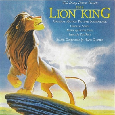 The Lion King - Elton John / Hans Zimmer CD OST