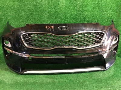 Бампер передний перед kia sportage iv lift pdc фото №1