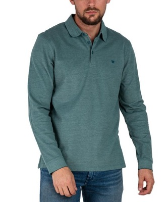 Koszulka Wrangler SS POLO 112341119 W7MJKHG03 Deep Teal Green 3XL