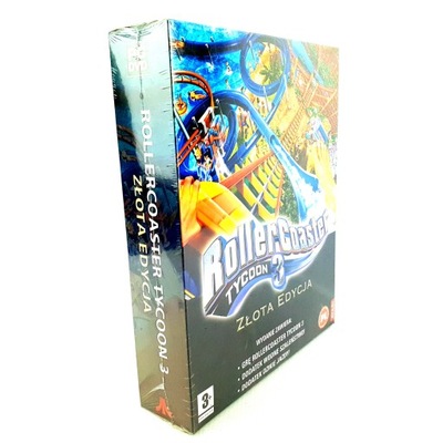 ROLLERCOASTER 3 PC BIG BOX KOLEKCJONERSKI PL