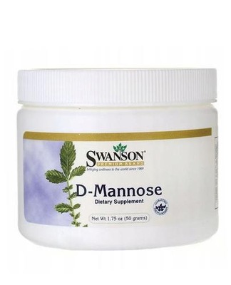 SWANSON D-Mannoza Zapalenie pęcherza 50 g