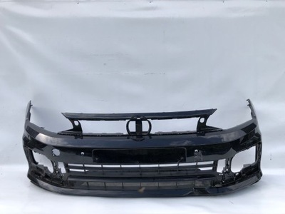 Бампер перед передний vw polo vi pdc 2g0807221 фото №1