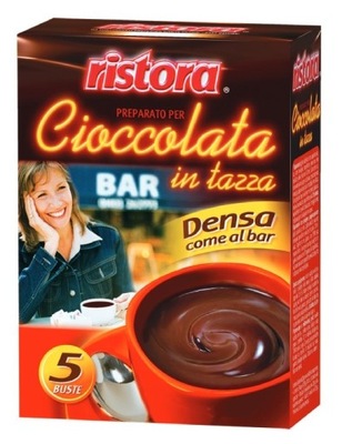Ristora Cioccolata densa czekolada mleczna do picia 125 g