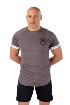 T-SHIRT slim fit GYM fitness streewear XL size