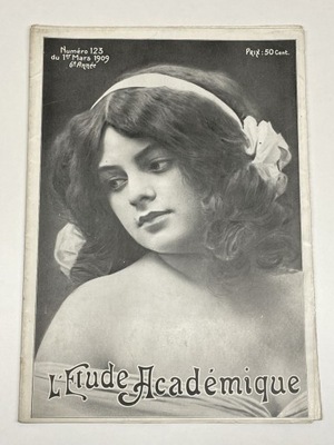 L'Etude Academique - Erotyka - Akt - 1909r. nr 123
