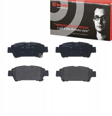 Тормозные колодки тормозные задняя do toyota previa ii 2.0 2.4 фото №1