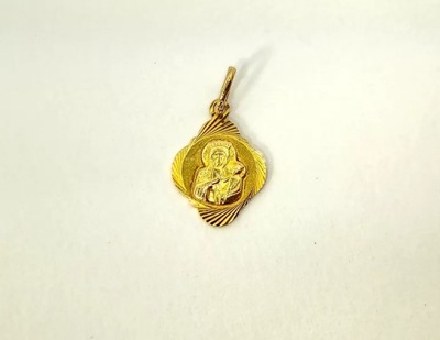 ZŁOTY MEDALIK MATKA BOSKA 585 W:0,86