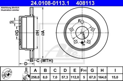 24.0108-0113.1 ДИСК HAM.TYL MERCEDES A W169 04-12