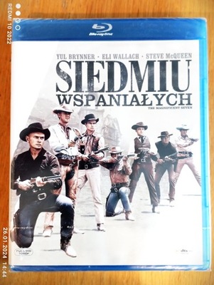 Siedmiu wspaniałych płyta Blu-ray