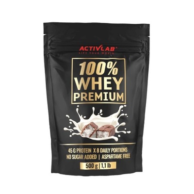 Activlab 100% Whey Premium Białko WPC Bcaa Protein MASA kokos czekolada