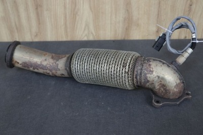 Mercedes b-klasa w246 даунпайп труба вихлоп турбіни сітка 1.8 cdi фото №1