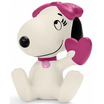 SCHLEICH 22030 Bella z serduszkiem PEANUTS SNOOPY