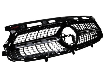 Mercedes решётка радиатора решётка радиатора amg чёрный камера gla 247 h247 przed liftem фото №1