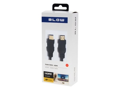 Kabel przewód HDMI BLOW FULL HD UHD 4K 3D 3m