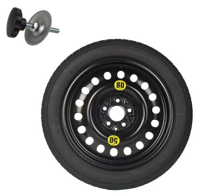 WHEEL SPACE-SAVING WHEEL RENAULT CLIO RS MEGANE + BOLT  