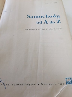 Samochody od A do Z Leśniak