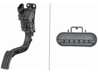 Педаль газа датчик ford fiesta v mk5 01-10 fusion 02-12 фото №1